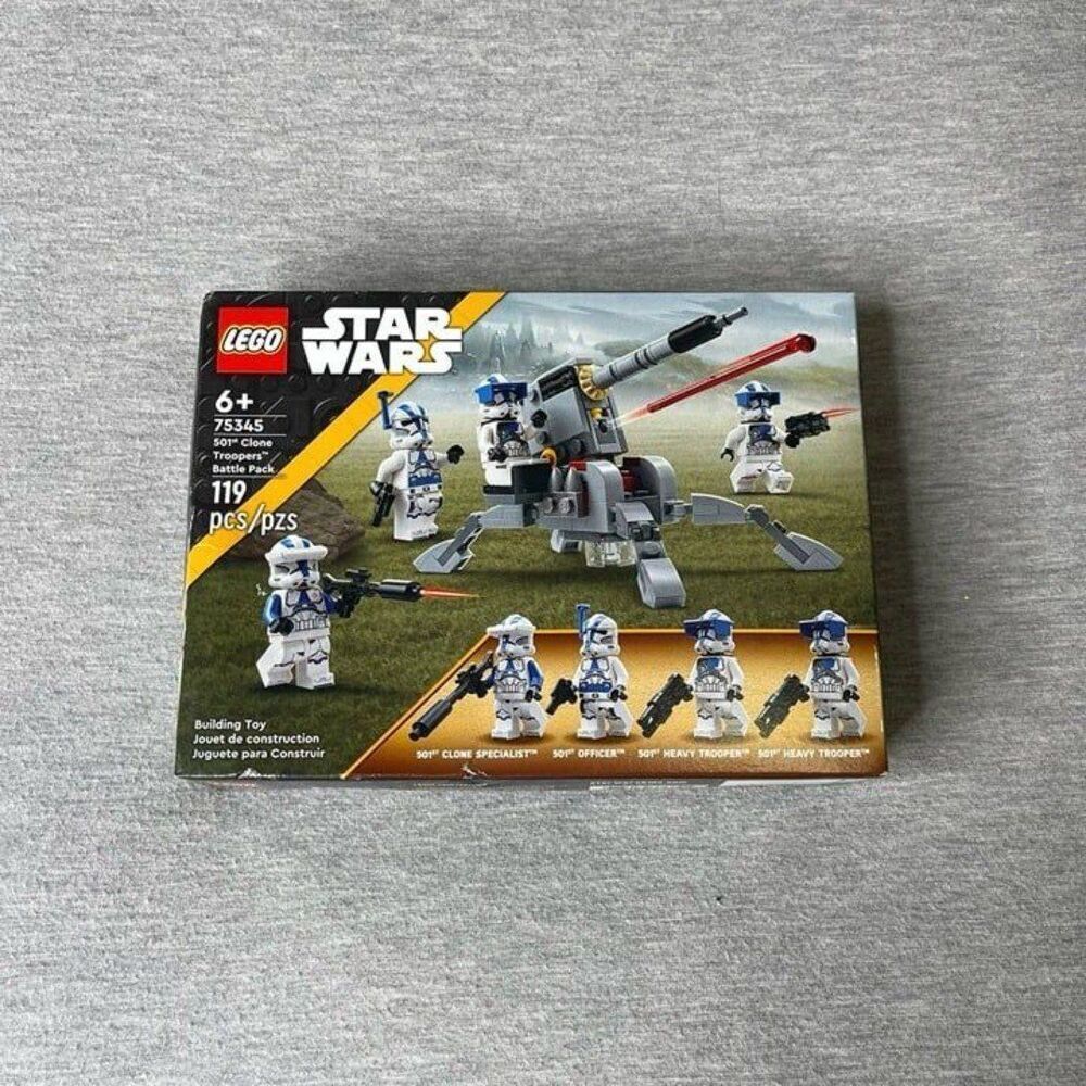 Lego Star Wars: 501st Clone Troopers Battle Pack Building Toy 119 PCS. Set